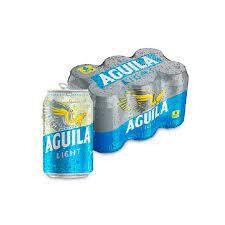 SIX PACK AGUILA LIGHT LATA 330