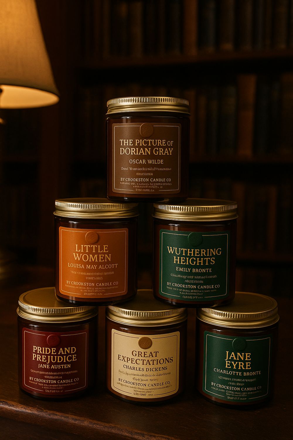 Classic Literature Candles