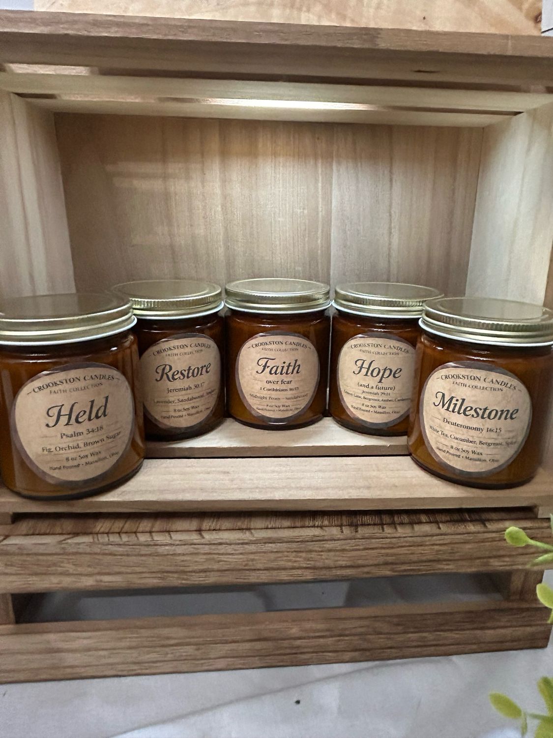 The Faith Collection | 8oz Hand-poured Soy Wax