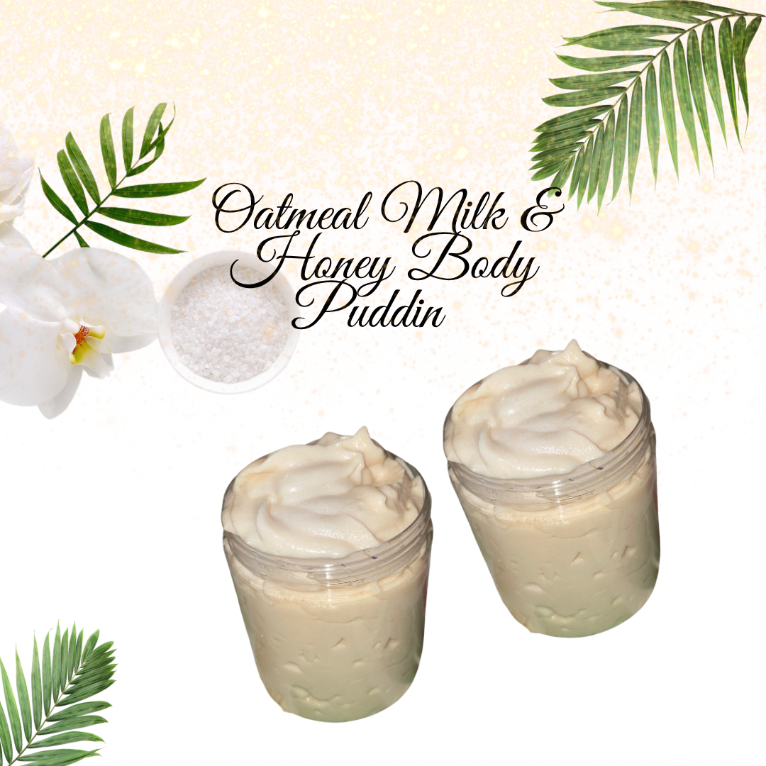 Oatmeal Milk &amp; Honey Body Puddin 8oz