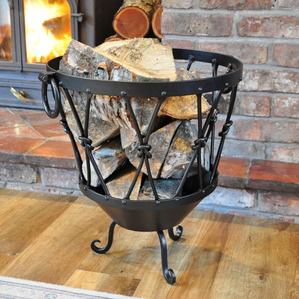 Log Basket - Rustic