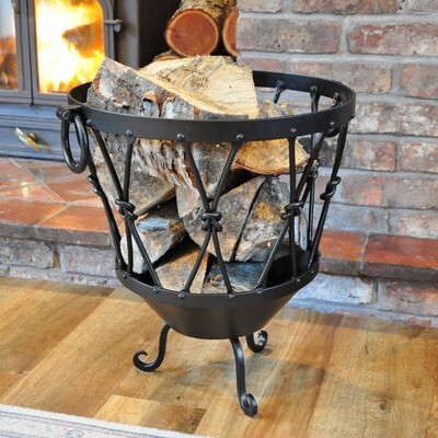 Log Basket - Rustic