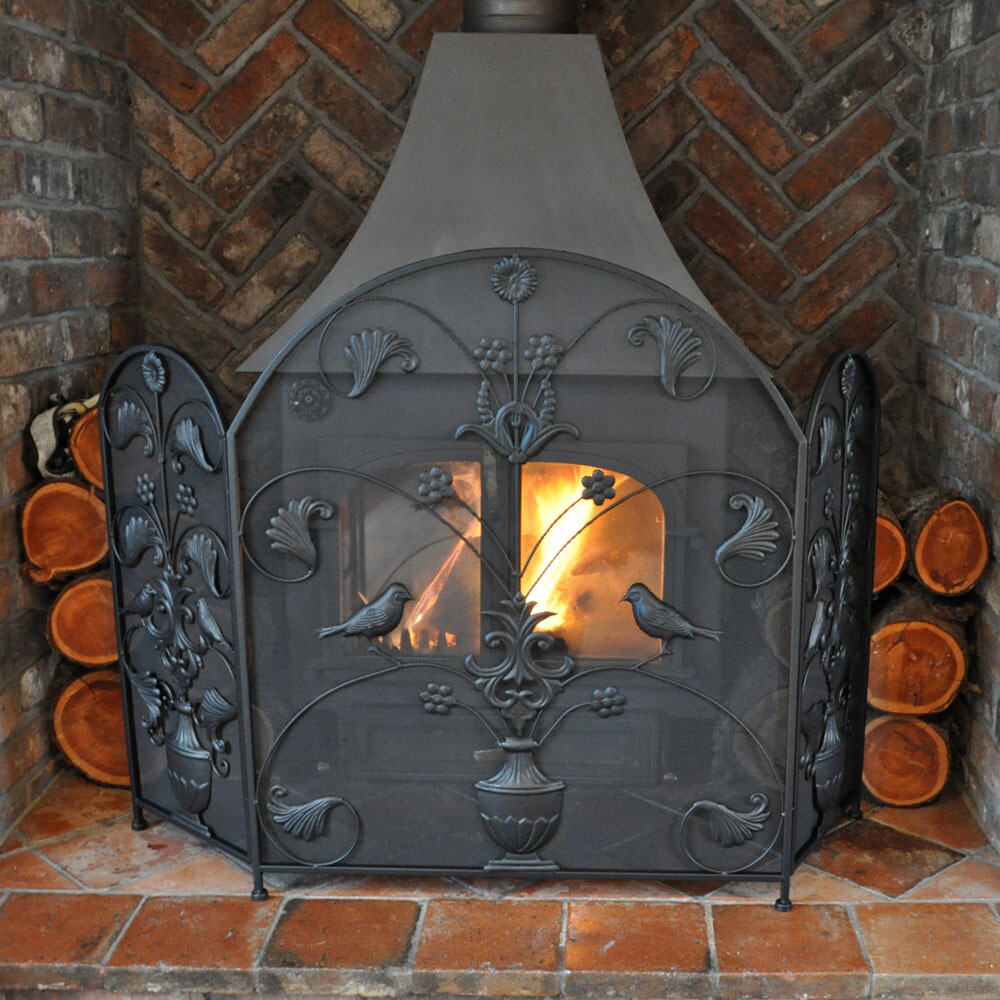 Fire Screen - Victorian Decorative