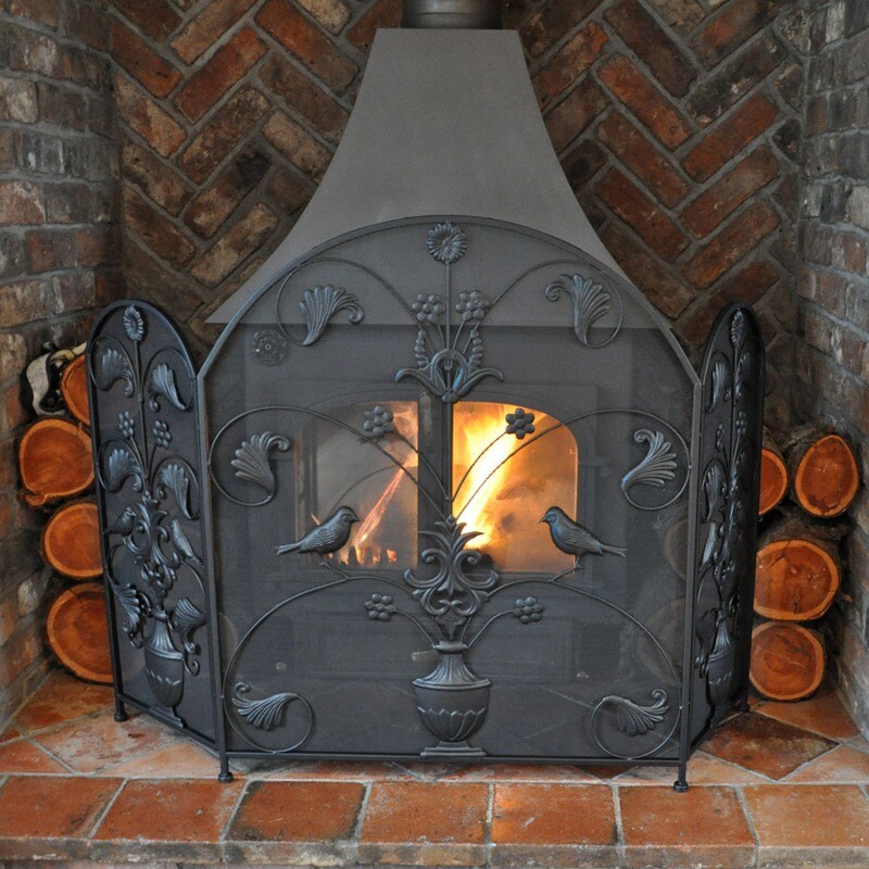 Fire Screen - Victorian Decorative