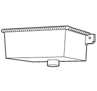 Cast Iron Ornamental Hopper H543