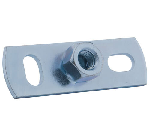 Zinc Plated Wall Plate (HS)