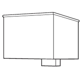 Cast Iron Ornamental Hopper H540