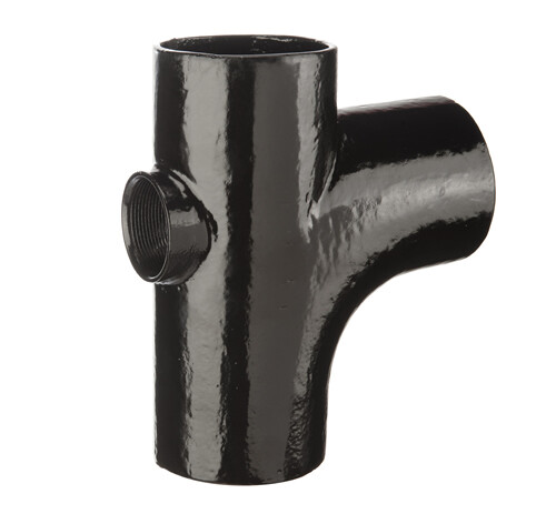Push Fit Traditional Soil Single Radius Curve Branch with 2" Boss (TX)