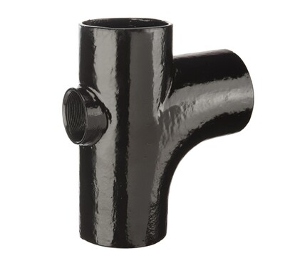 Push Fit Traditional Soil Single Radius Curve Branch with 2" Boss (TX)