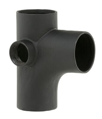 Cast Iron 87.5 Deg Radius Curve Boss on Right M416