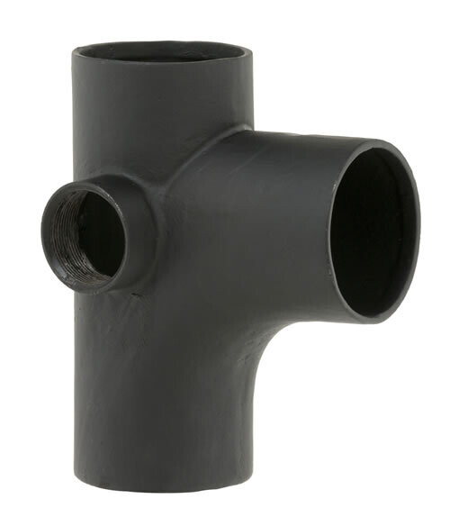 Cast Iron 87.5 Deg Radius Curve Boss on Right M416