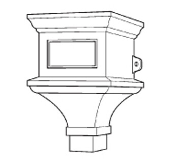 Cast Iron Ornamental Head H515