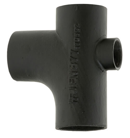 Cast Iron 87.5 Deg Radius Curve Boss on Back M416