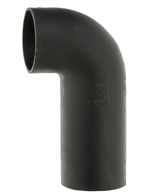 Cast Iron 87.5 Deg Long Tail Bend M416