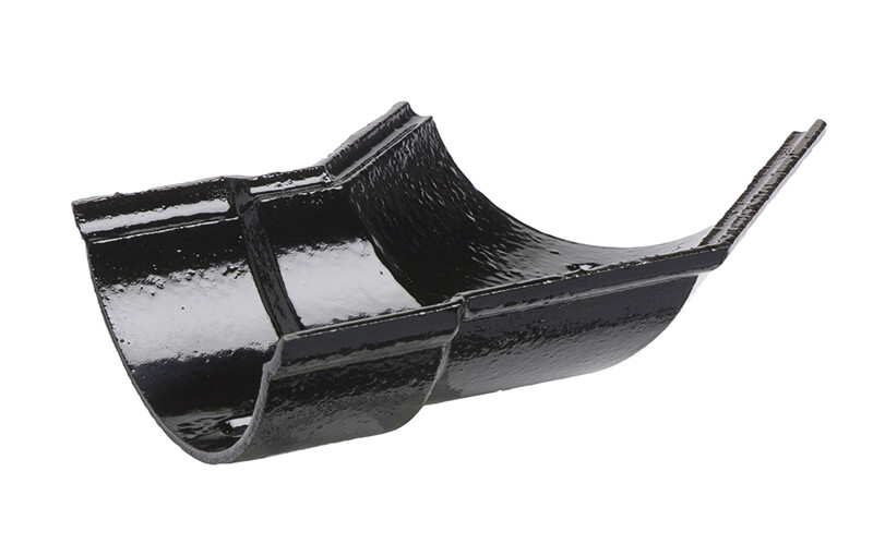 Cast Iron Beaded Half Round 135 Degree Angle