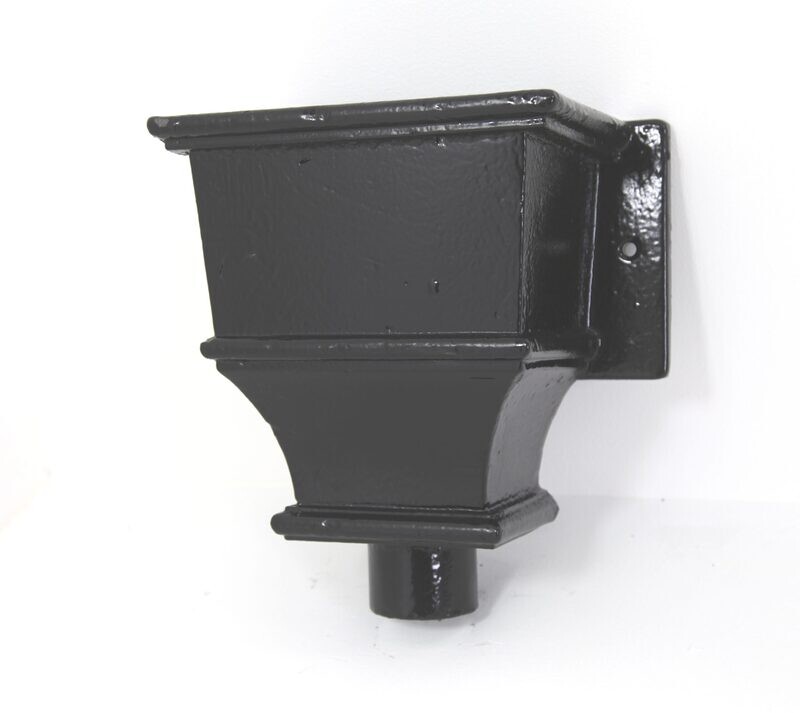 Cast Iron Ornamental Corner Hopper H97C