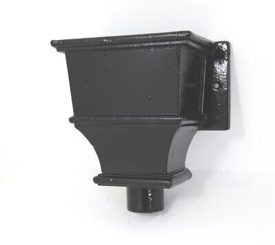 Cast Iron Ornamental Corner Hopper H97C