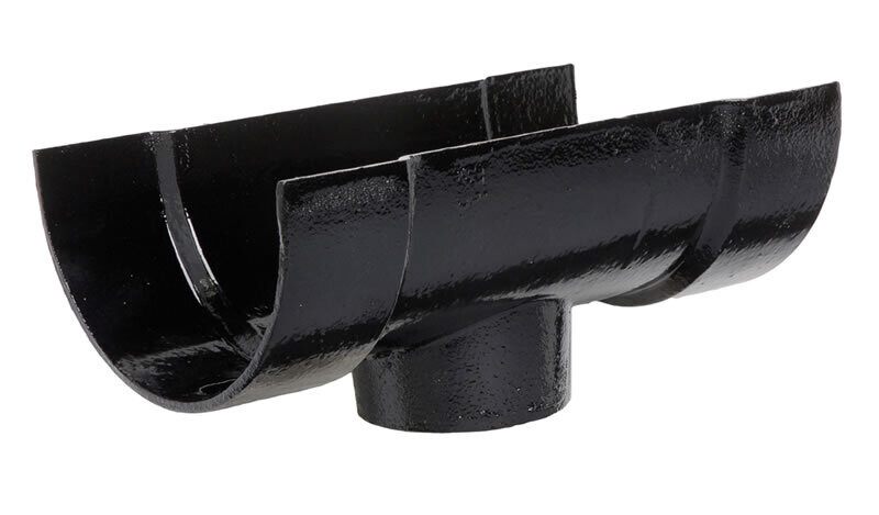 Cast Iron Plain Deep Half Round Nozzle Outlet
