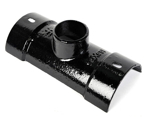 Cast Iron Plain Half Round Nozzle Running Outlet
