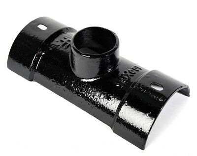Cast Iron Plain Half Round Nozzle Running Outlet