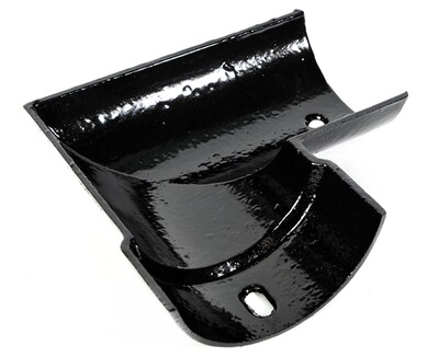 Cast Iron Plain Half Round 90 Degree Angle