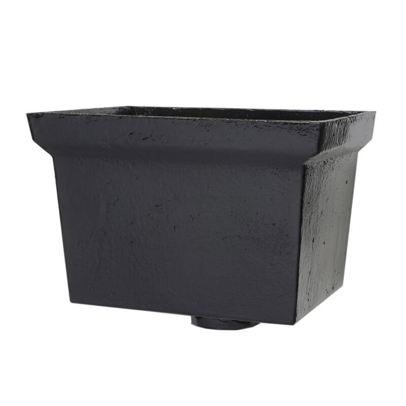 Cast Iron Rectangular Hopper Head Plain H460