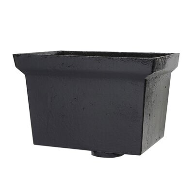 Cast Iron Rectangular Hopper Head Plain H460