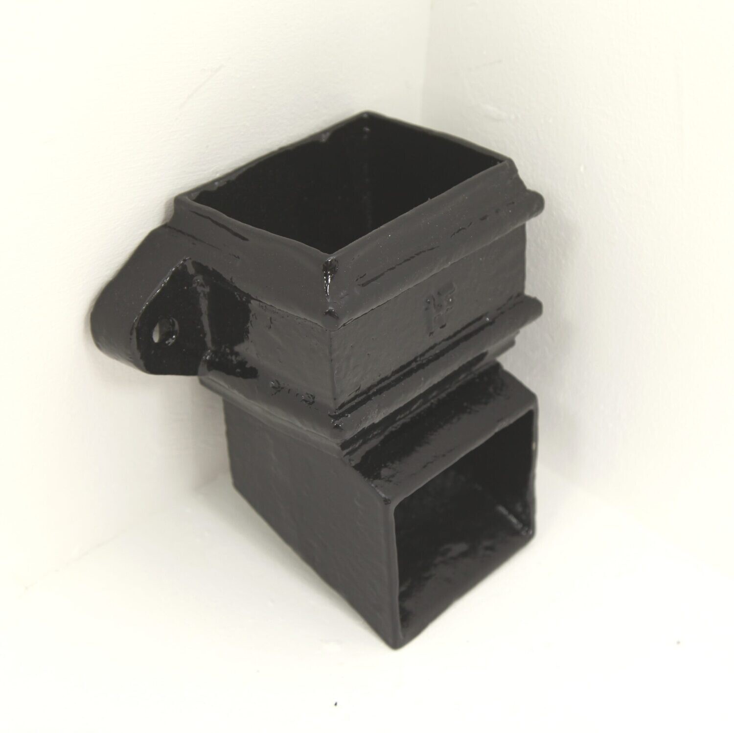 Cast Iron Rectangular Pipe Shoe Front Eared