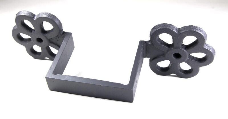 Cast Iron Rectangular Pipe Ornamental Earband (J)