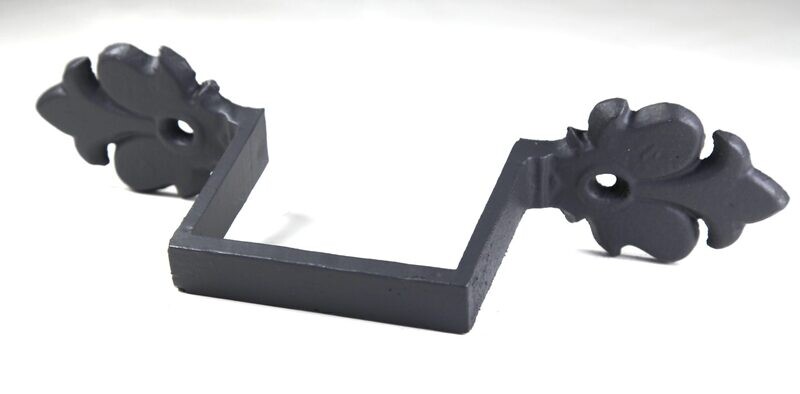 Cast Iron Rectangular Pipe Ornamental Earband (C)