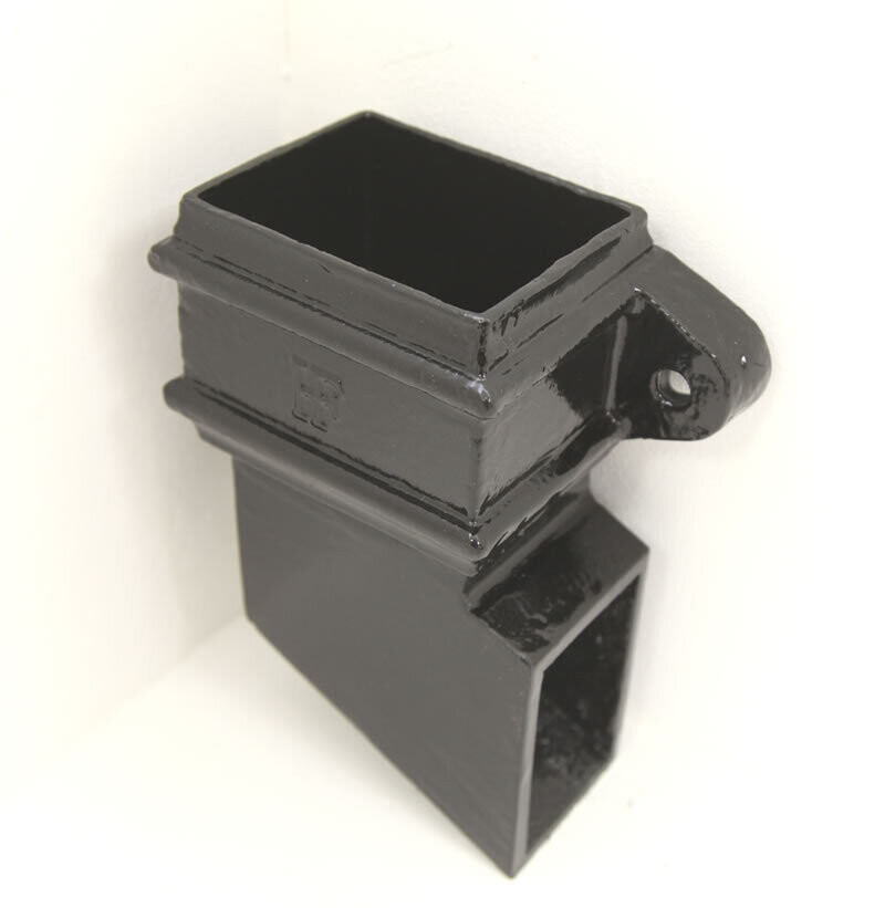 Cast Iron Rectangular Pipe Shoe Side