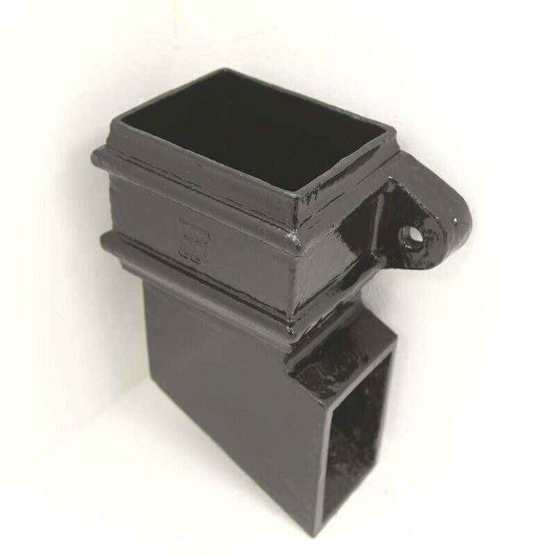 Cast Iron Rectangular Pipe Shoe Side