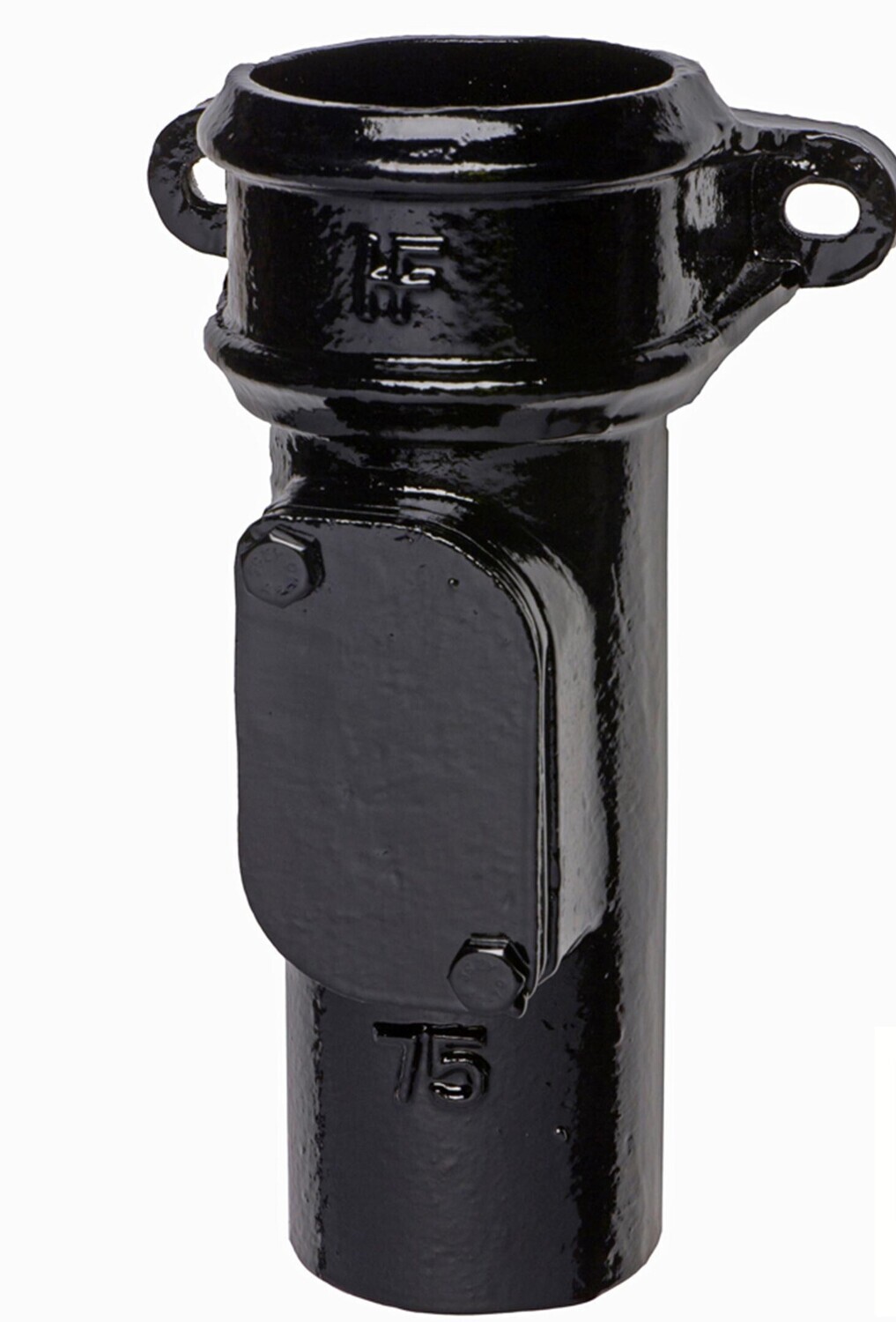 Cast Iron Round Pipe Access (Eared With Oval Door)
