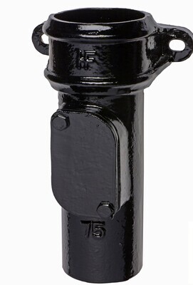Cast Iron Round Pipe Access (Eared With Oval Door)