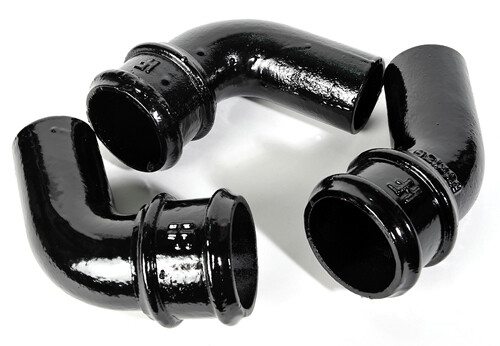 Cast Iron Round Rainwater Pipe Bend
