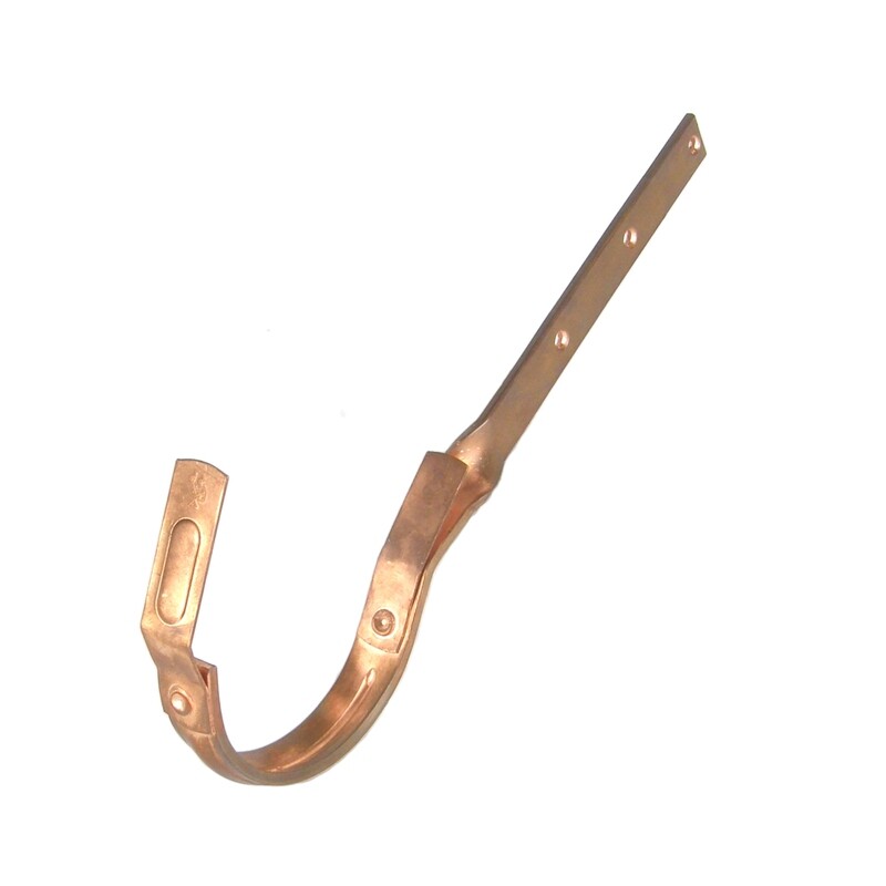 Copper Deep Half Round Gutter Side Fix Rafter Bracket