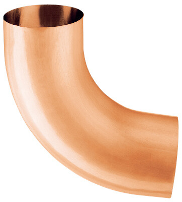 Copper Round Rainwater Offset Bend (90 Degree)