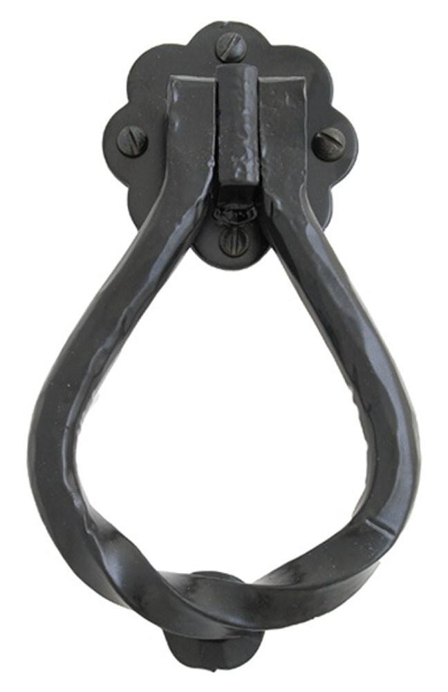 Iron Door Knocker - Traditional Pear