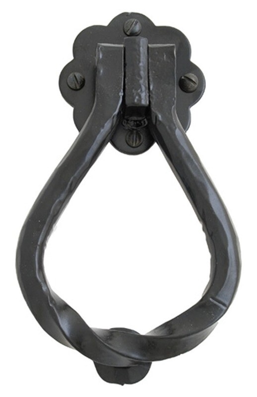 Iron Door Knocker - Traditional Pear
