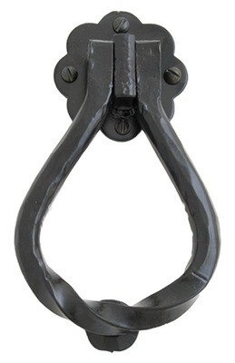Iron Door Knocker - Traditional Pear