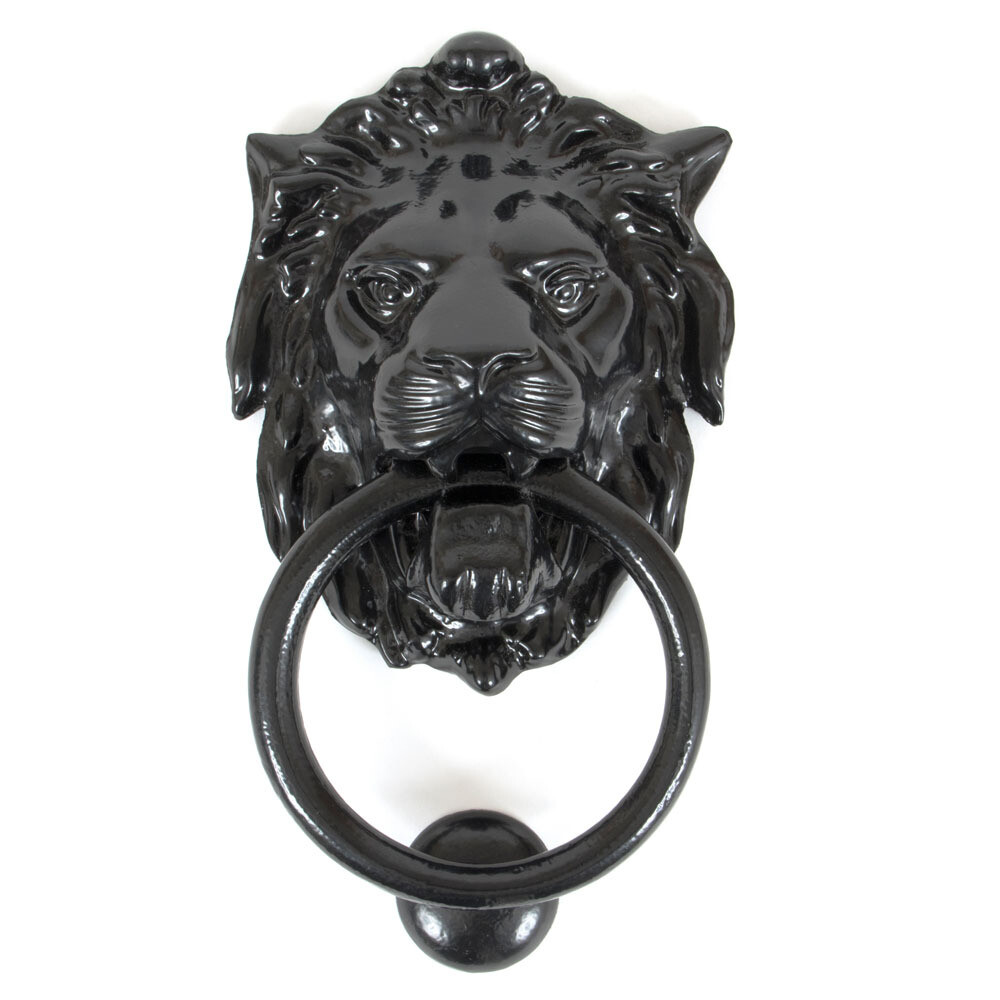 Iron Door Knocker - Regency Lion