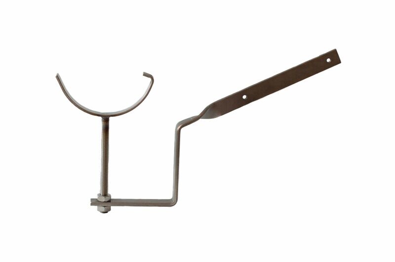 Plain Half Round Side Rafter Rise & Fall Bracket (316 Stainless)