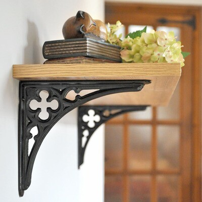 Quattro Cast Iron Shelf Bracket (Single)