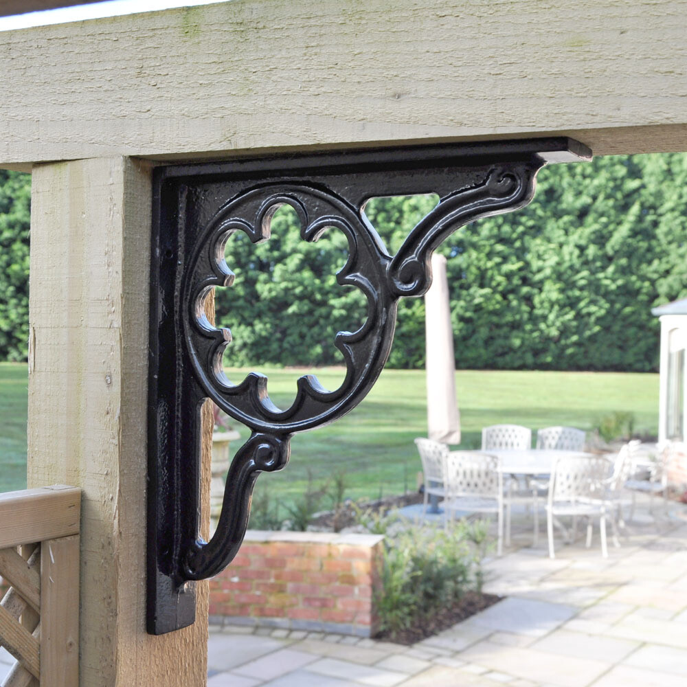 Railway Cast Iron Shelf Bracket (Single)