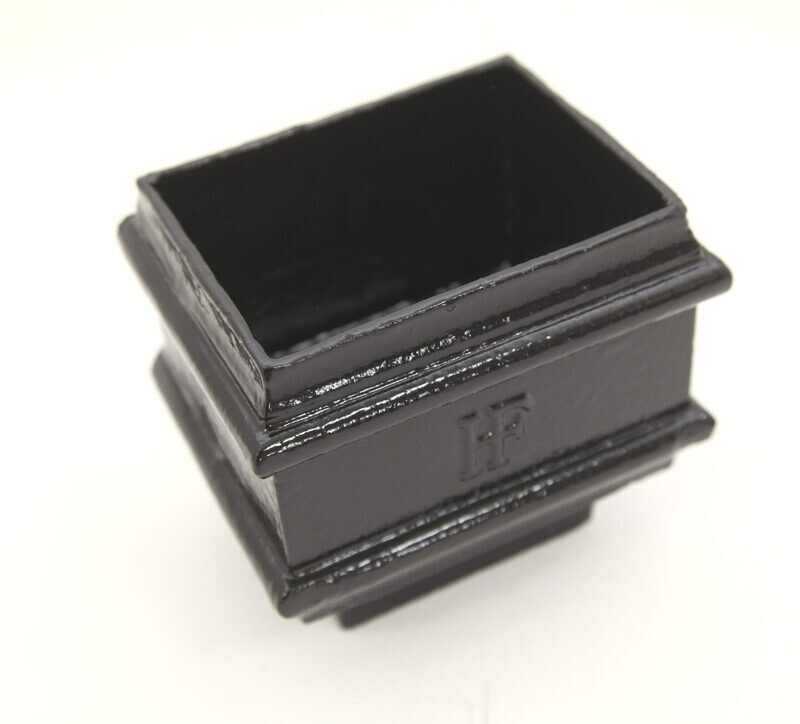 Rectangular Cast Iron Pipe Socket Plain