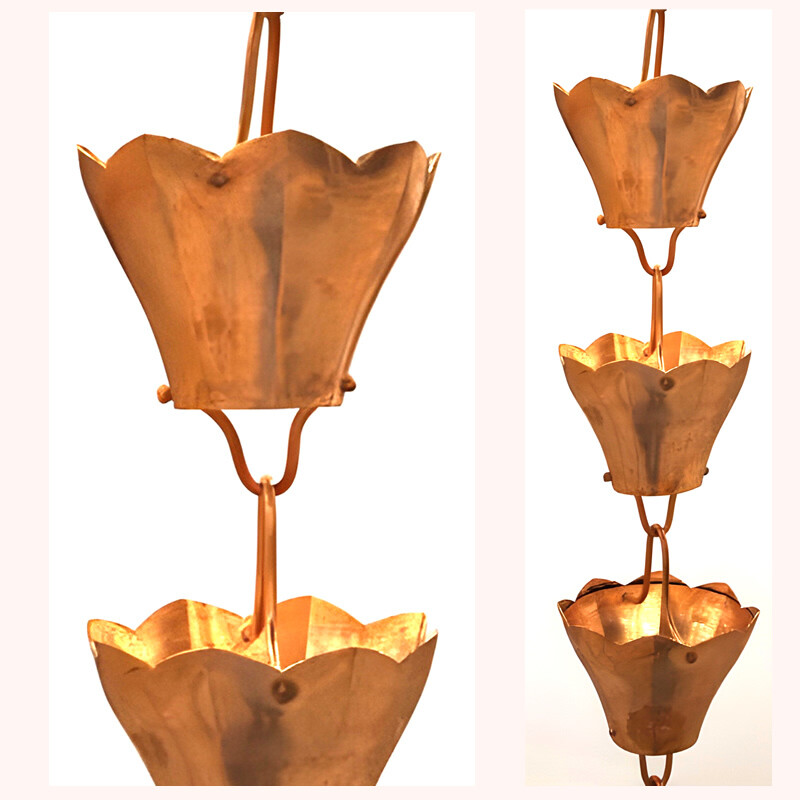 Star Flower Rain Chain