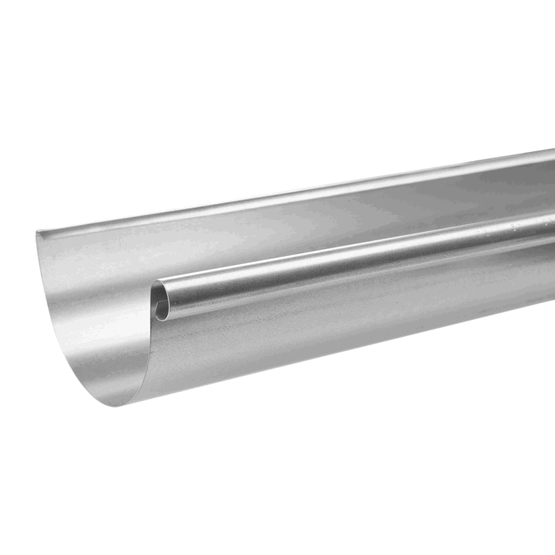 Steel Deep Half Round Guttering (3m Length)