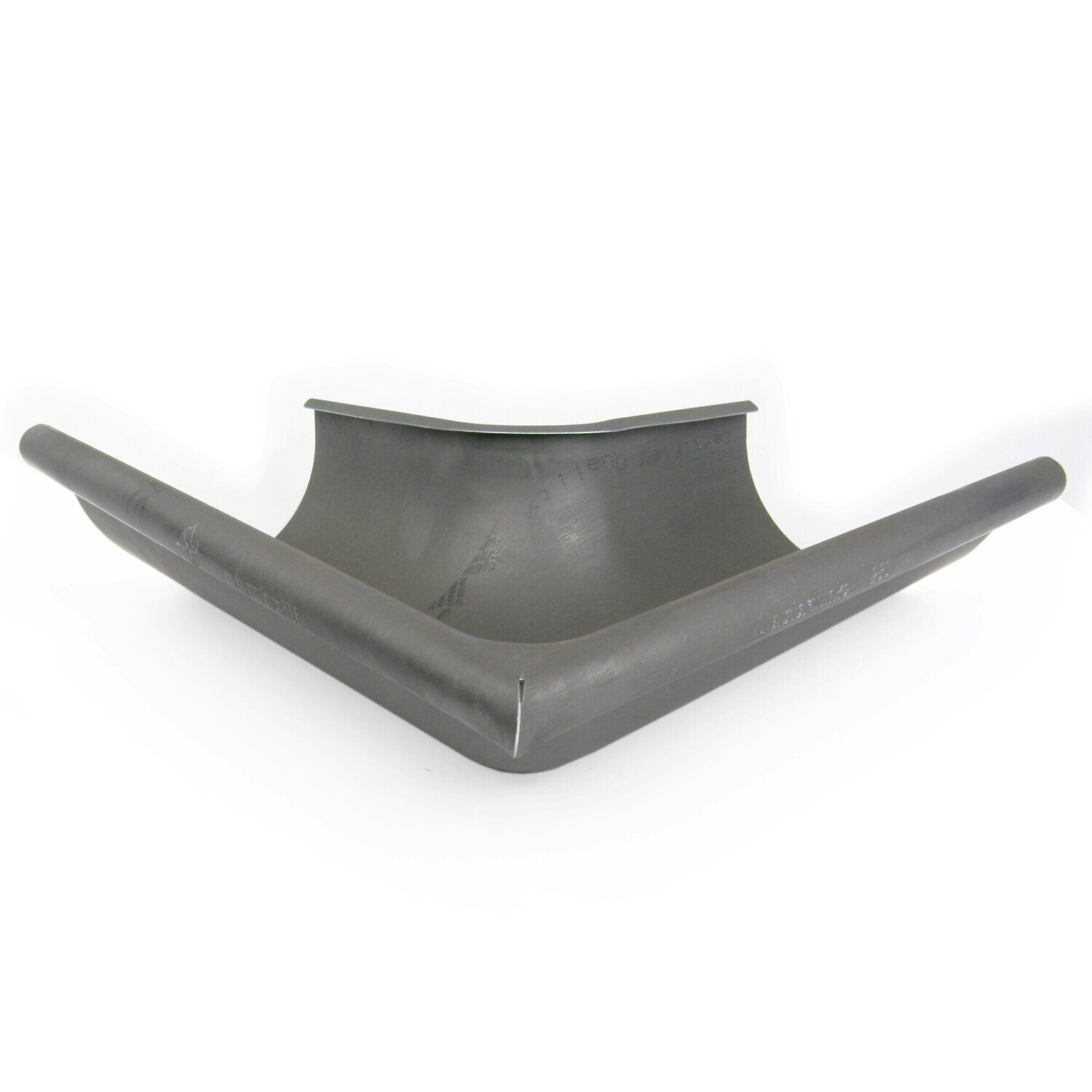 Zinc Deep Half Round Gutter Square Angle (90 Degree)