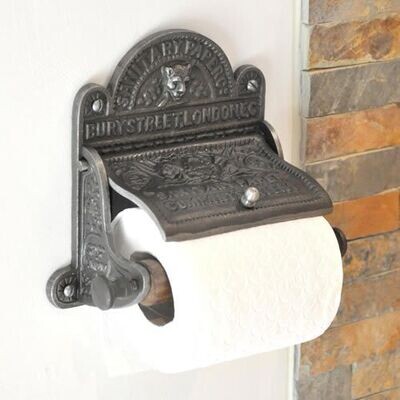 CAST IRON TOILET ROLL HOLDERS