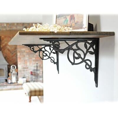 CAST IRON SHELF BRACKETS